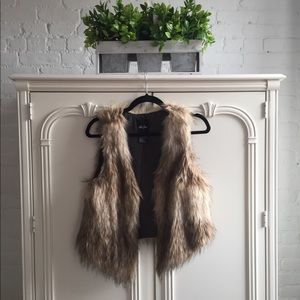 Tan Fur Vest